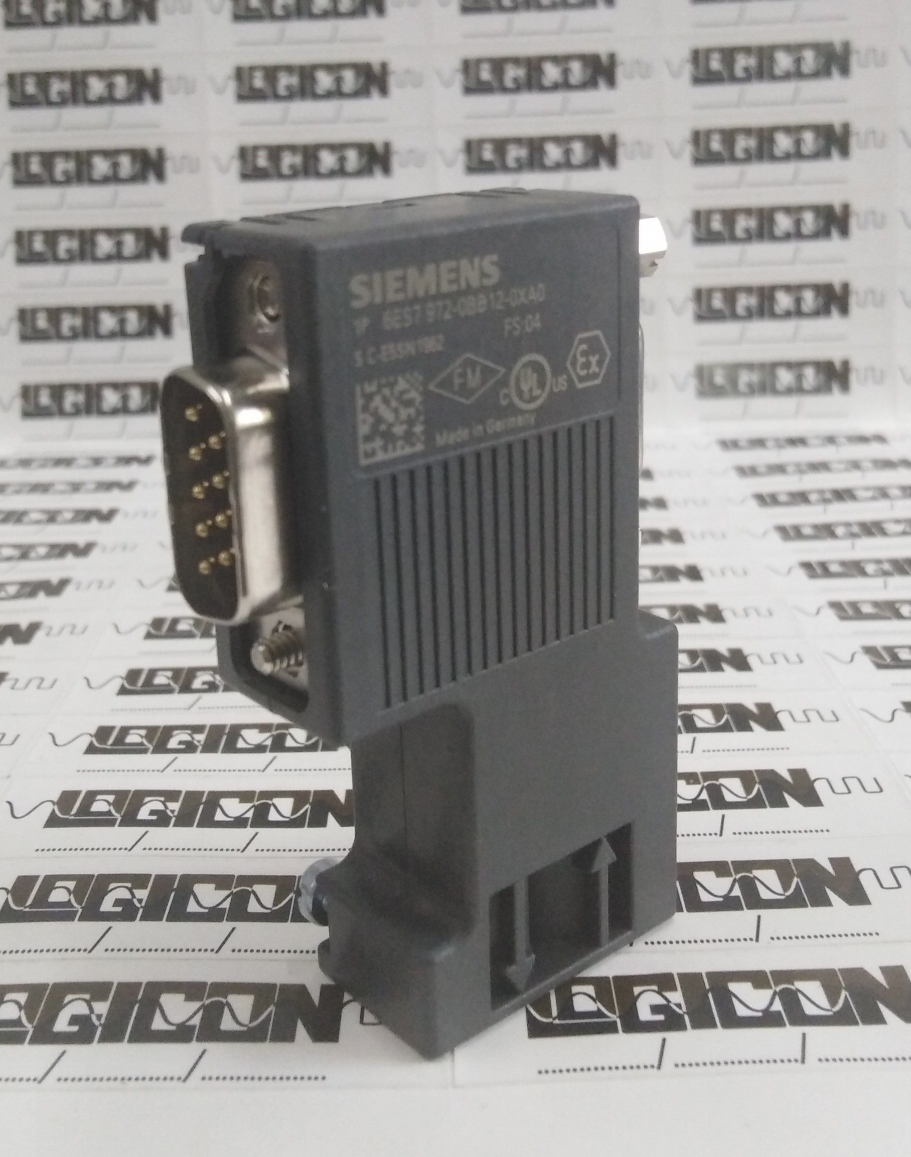 Produktbild von Siemens 6ES7972-0BB12-0XA0 Anslutningskontakt För Profibus Upp Till 12MBIT - Plu