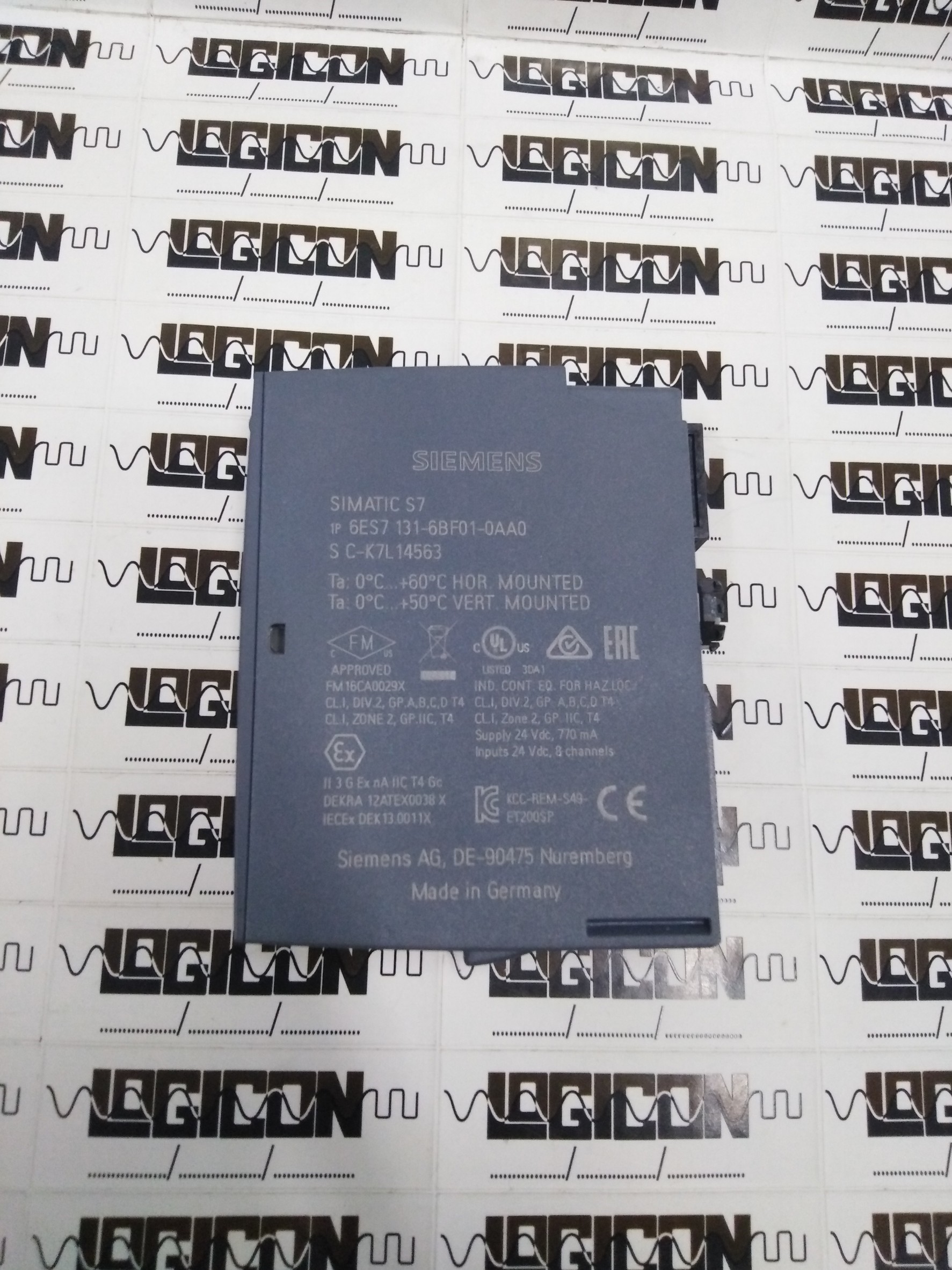 6ES7 131-6BF01-0AA0 SIEMENS SIMATIC ET 200SP, Digital input module (EC ...