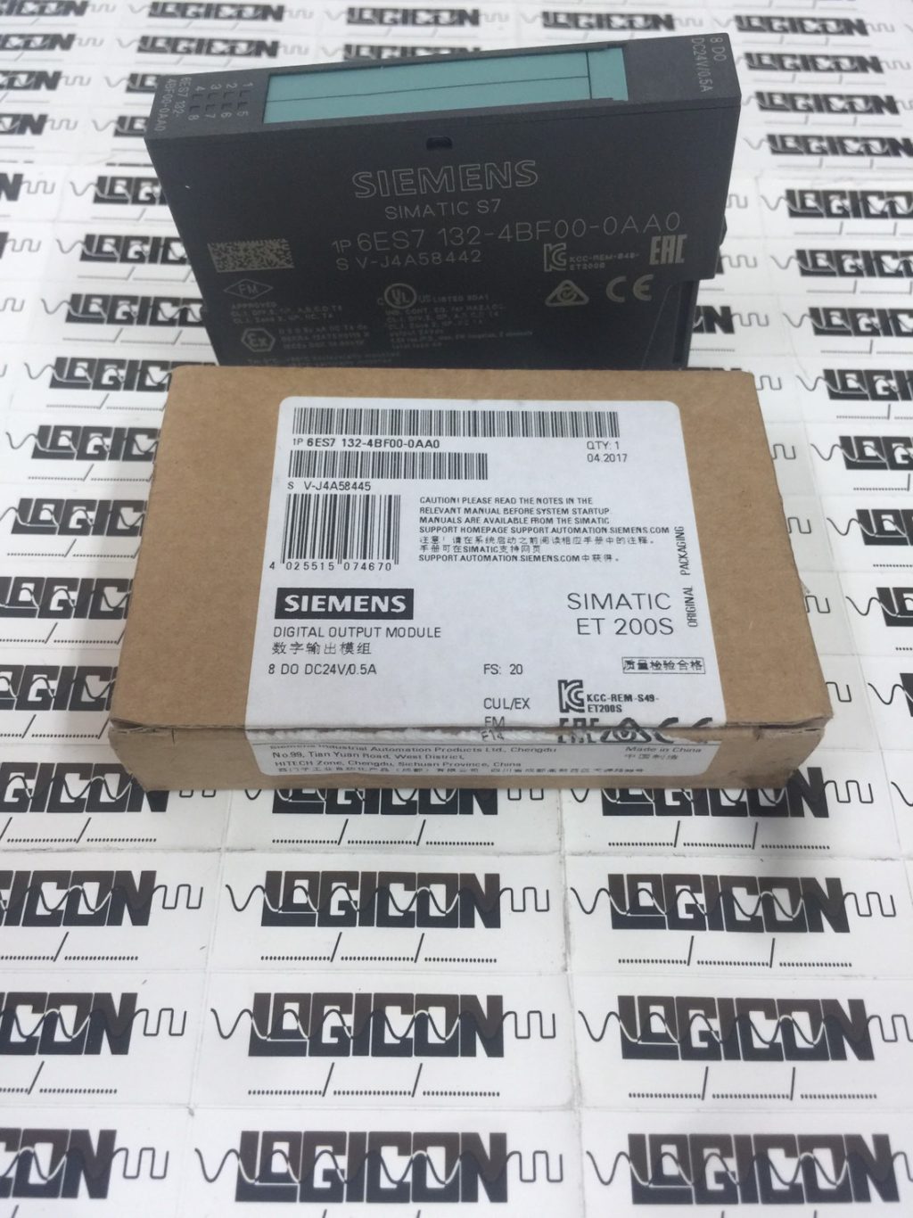 Modulo Elettronico Siemens Simatic ET200S – 6ES7132-4BF00-0AA0, Nuovo E Originale